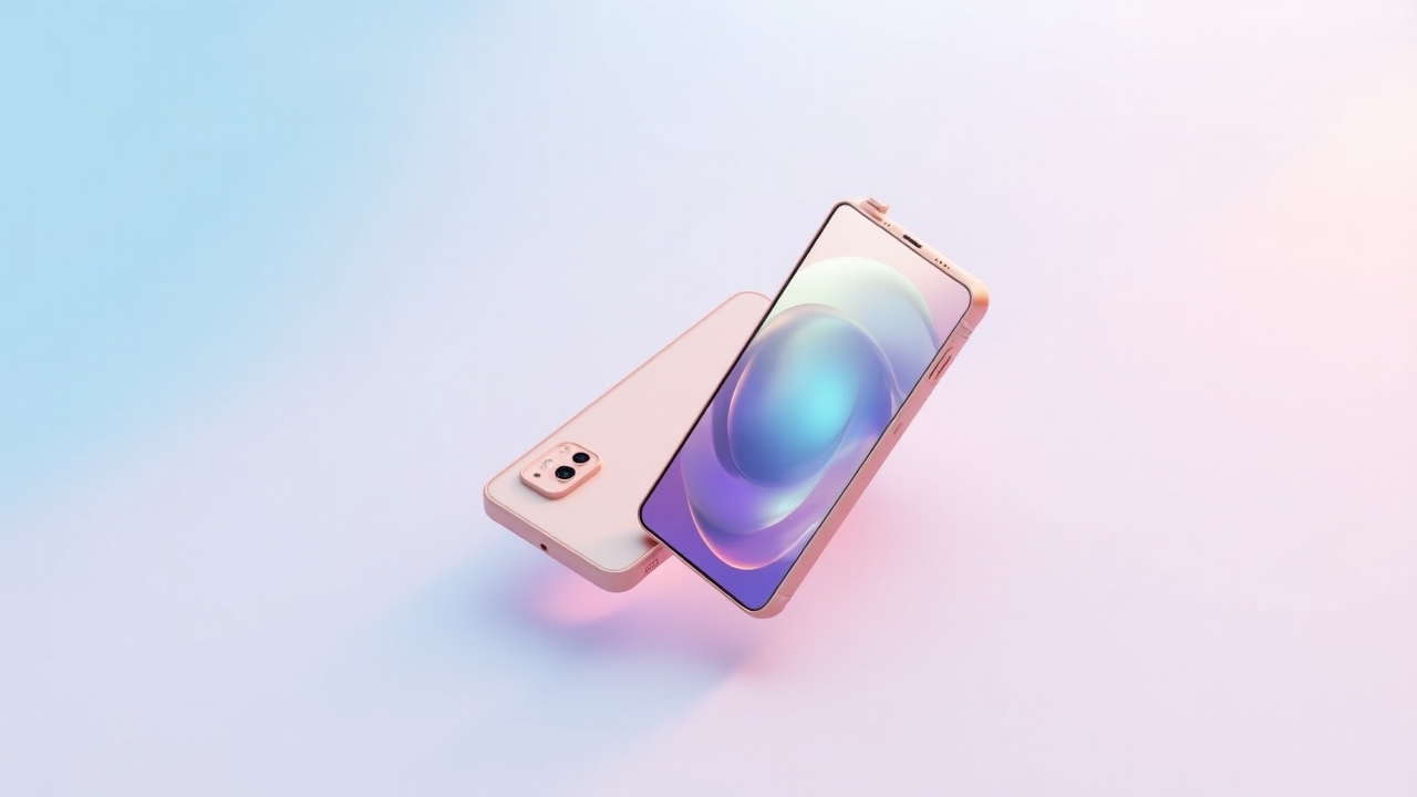 Premium smartphone with clay-like design