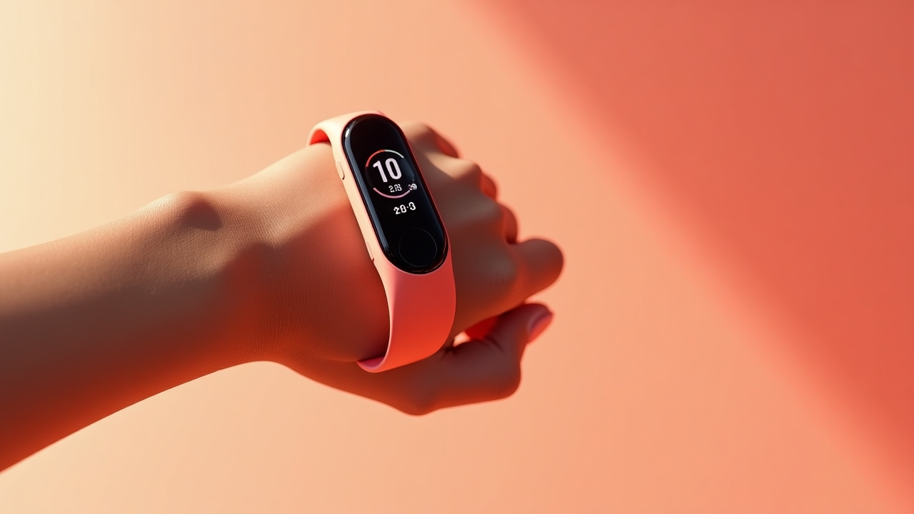 Fitness tracker with clay-like design